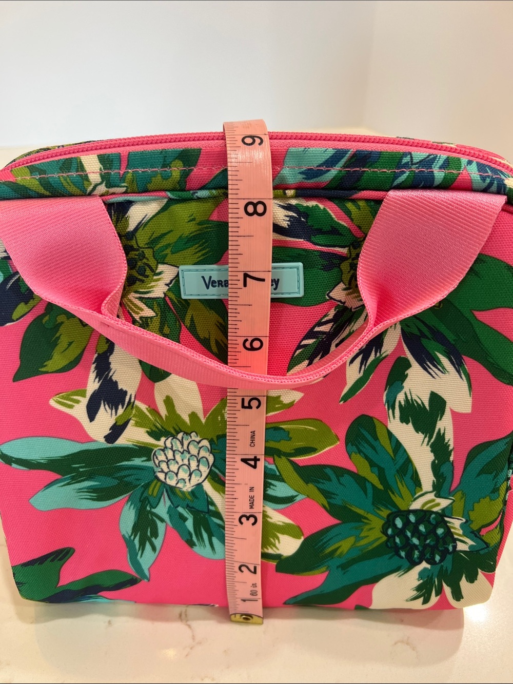Vera Bradley Tropical Paradise Print Lunch Box Insulated Lunch Tote NWOT - Picture 12 of 12